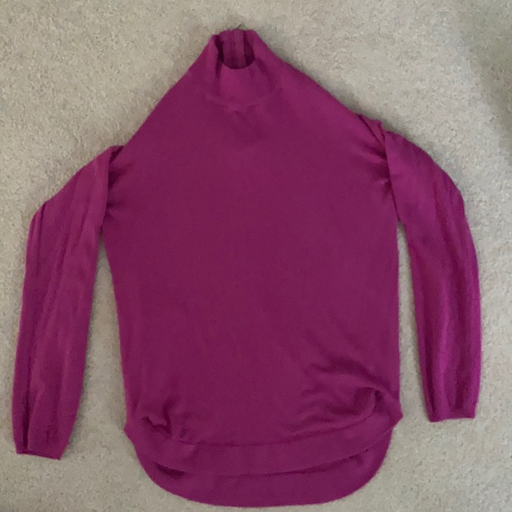Purple Turtle Neck Sweater
